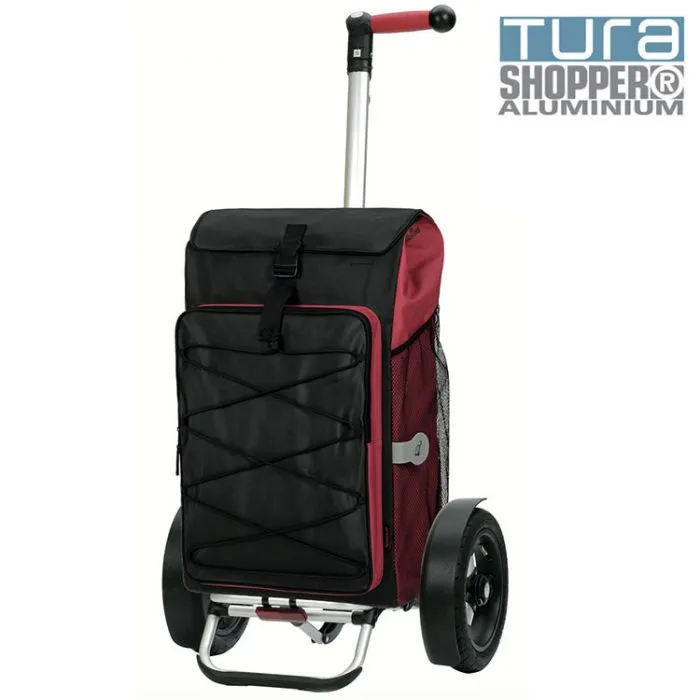 Andersen Tura Shopper Thor, rouge (pneus gonflables) | MarketOnWeb