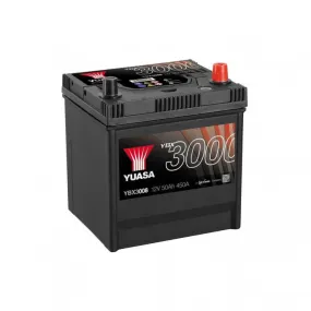 Batterie Yuasa SMF YBX3008 12V 50ah 400A D20D