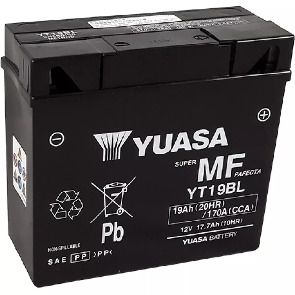 Batterie Yuasa YT19BL (FA) - Batterie