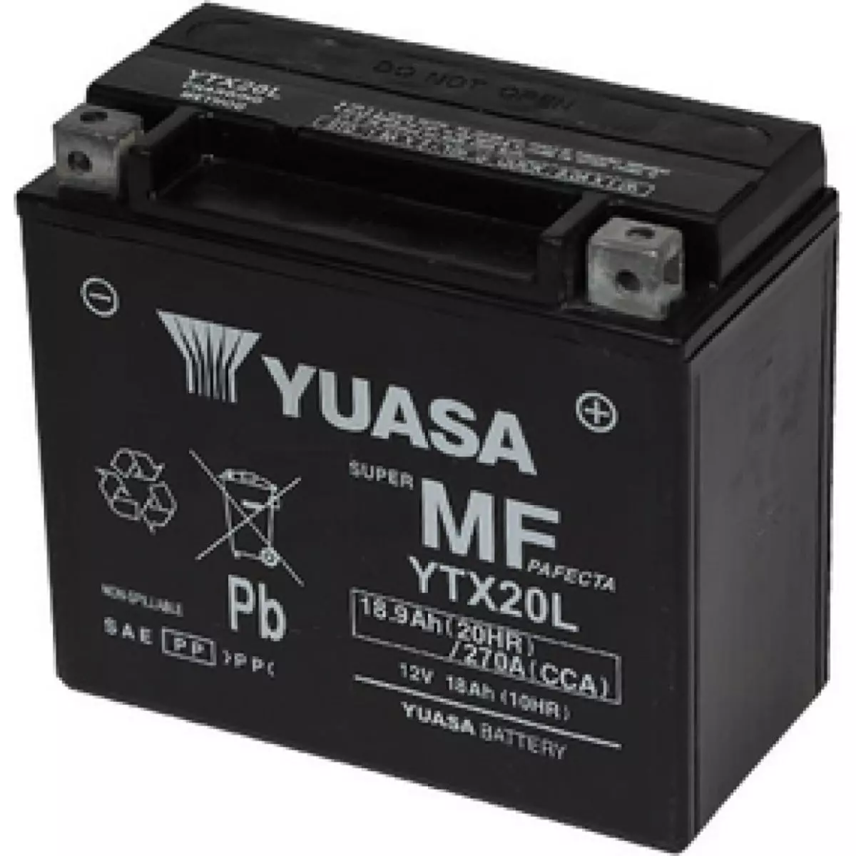 Batterie Yuasa YTX20L (FA) YTX20L - Batterie