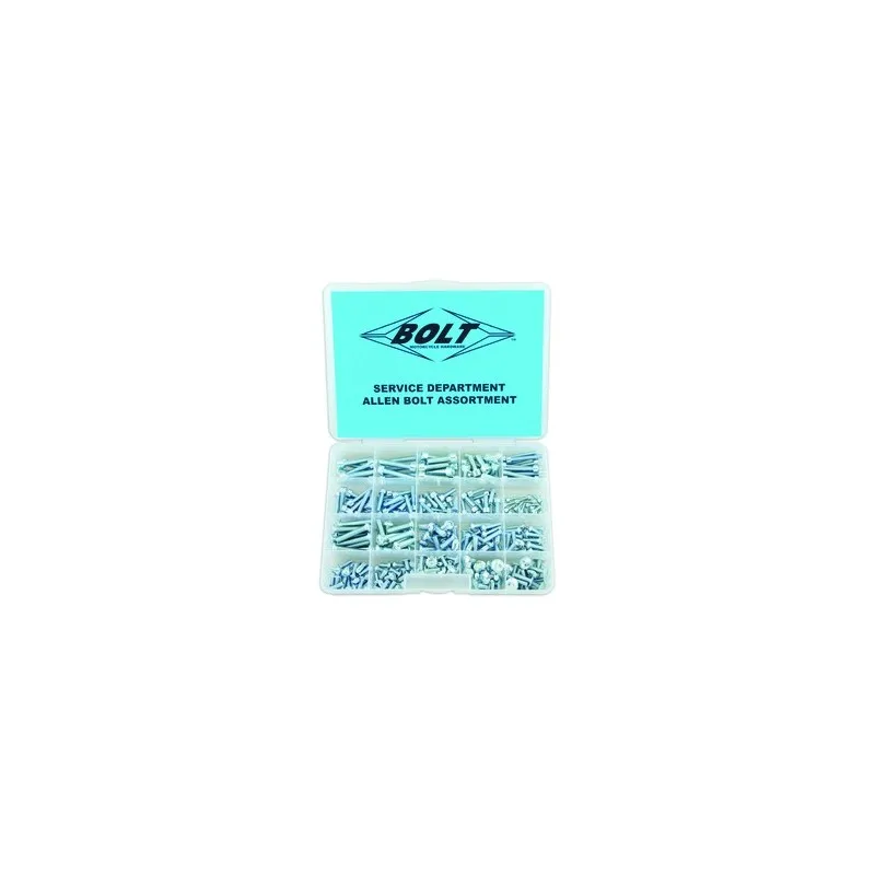Coffret vis BTR BOLT moteur et carénages 318 pièces - piecemotoquad