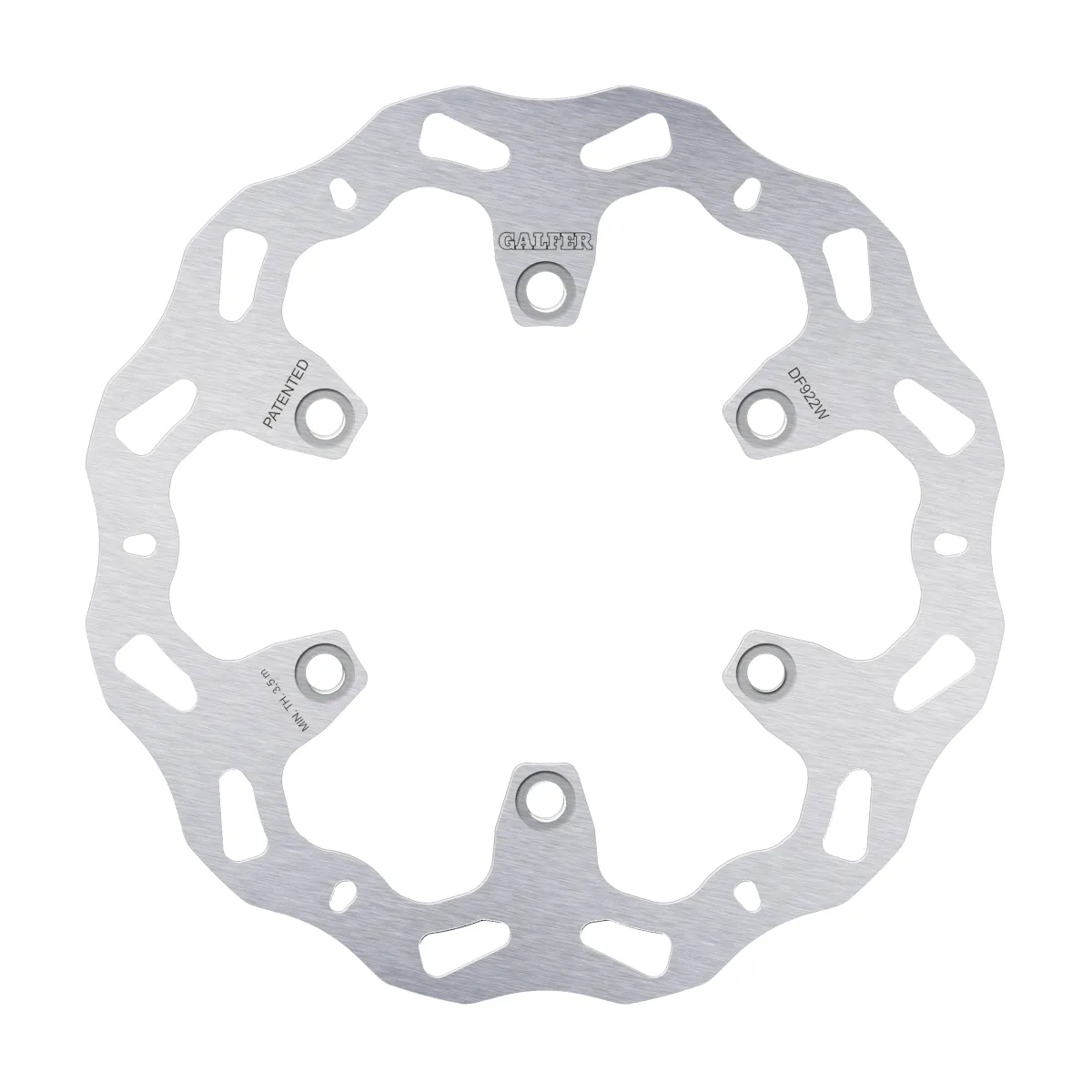 Disque de frein arrière fixe Wave GALFER - 210 mm - KTM FREERIDE