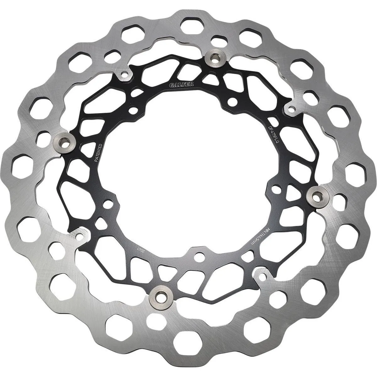 Disque de frein avant flottant GALFER CUBIQ - 320 mm- YAMAHA R-1 - MT 10
