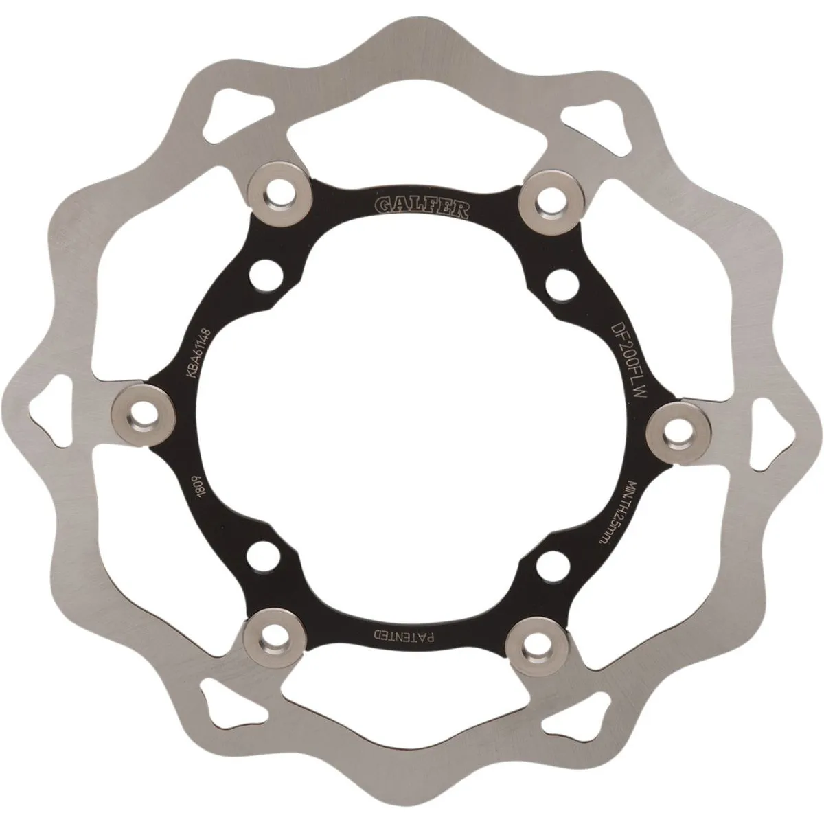 Disque de frein avant flottant Wave GALFER - 250 mm - KAWASAKI KX