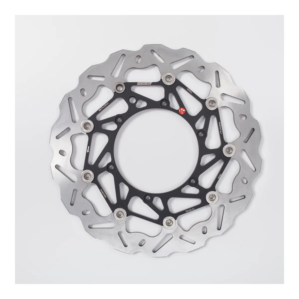 Disque de frein flottant avant BRAKING WAVE WK054L pour Supermotard
