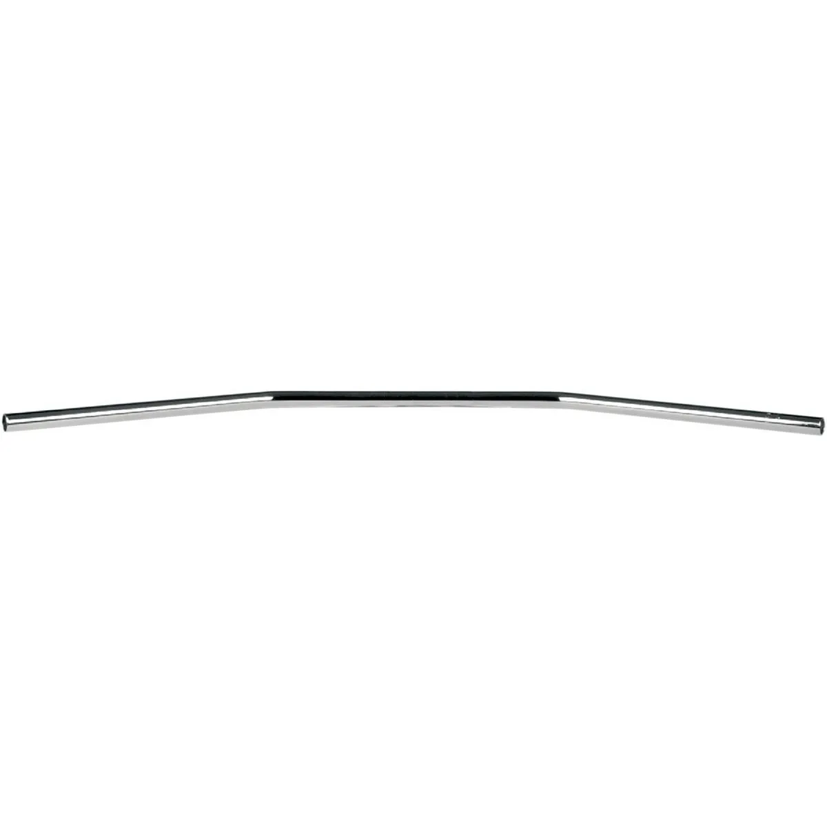 Guidon diamètre 25,4mm (1 inch) TRW dragbar medium chrome avec nervures pour câbles