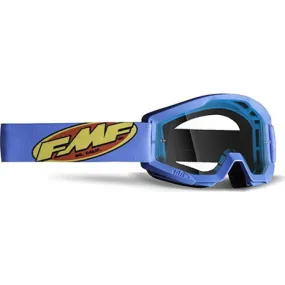 Masque Enfant FMF Powercore Core Bleu Cyan - Masque Cross Enfant