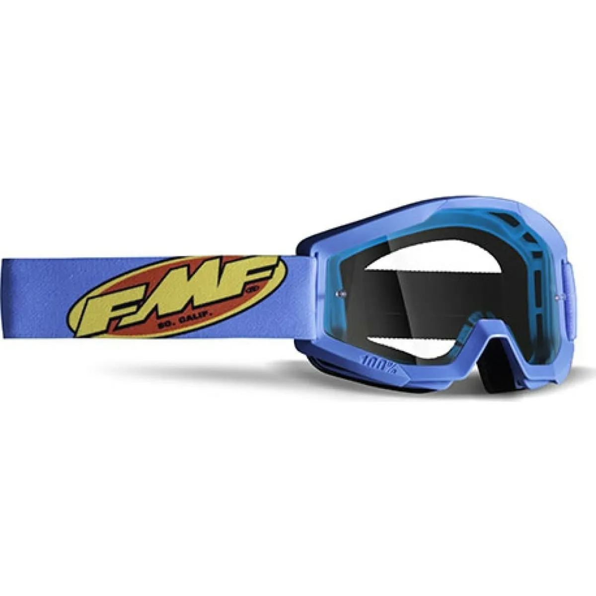 Masque FMF Powercore Core Bleu Cyan - Masque Cross