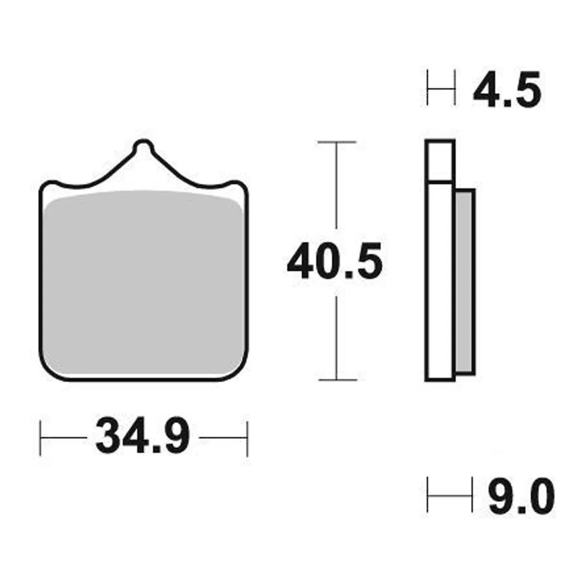 Plaquettes de frein BRAKING 947CM66
