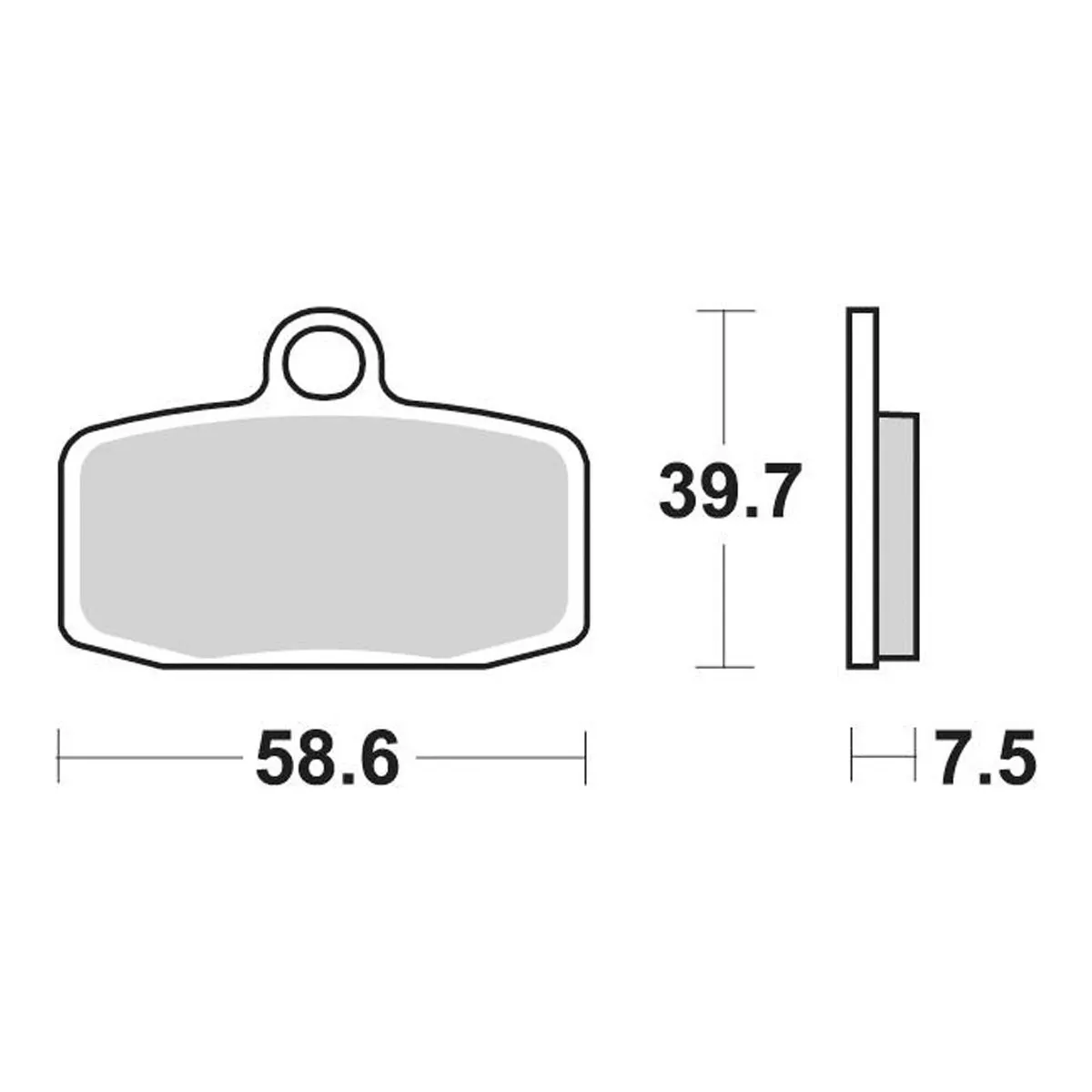 Plaquettes de frein BRAKING 955CM44