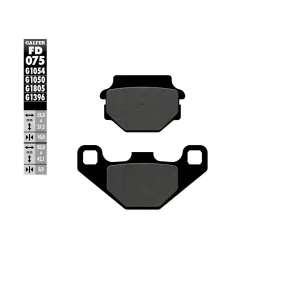 Plaquettes de frein GALFER - G1054 ORGANIQUE SEMI METAL