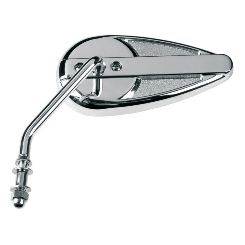 Rétroviseur VICMA goutte d'eau gauche type origine 5/16" chromé Harley Davidson