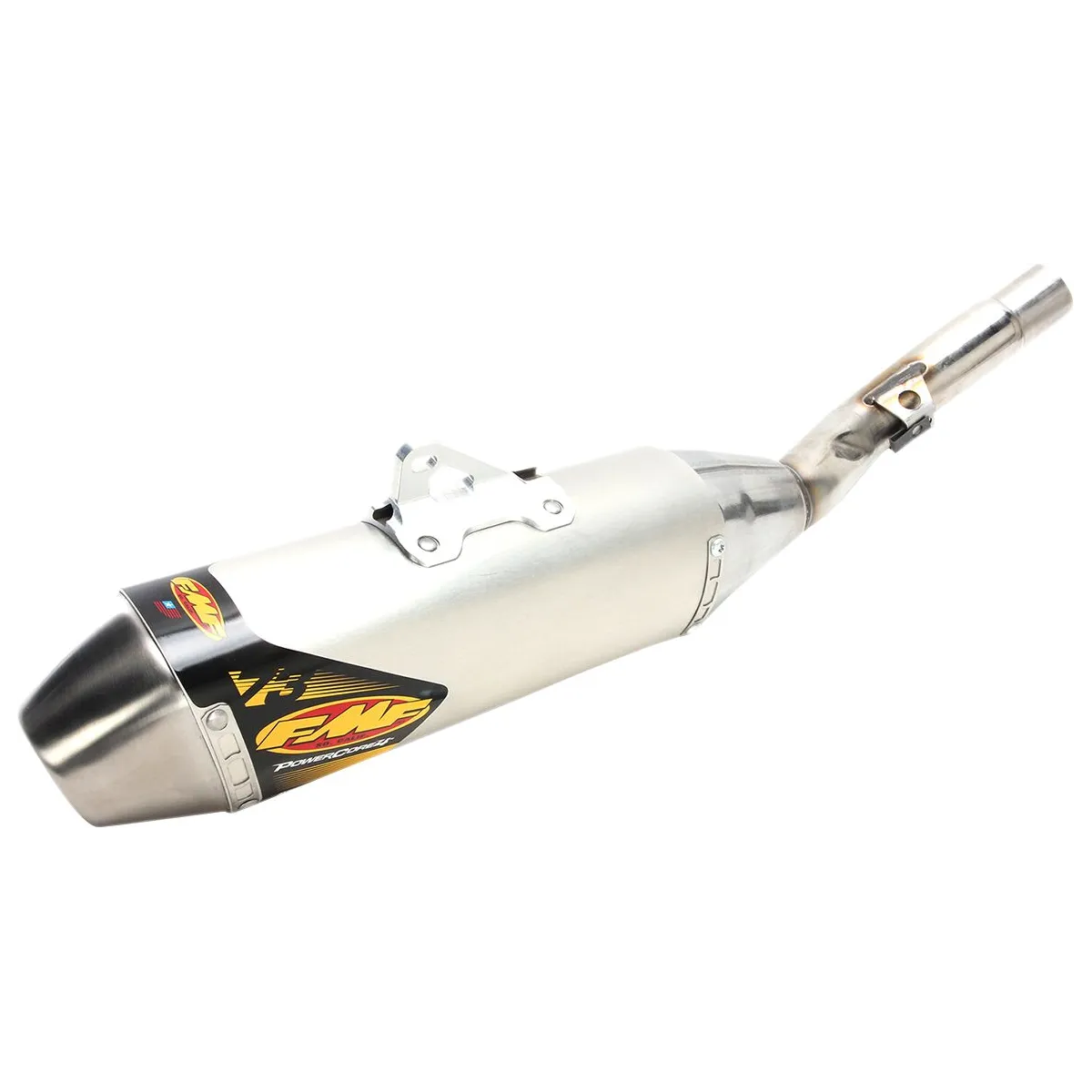 Silencieux d'échappement FMF Powercore 4 HEX aluminium/acier Kawasaki 450 KXF 2016-2018